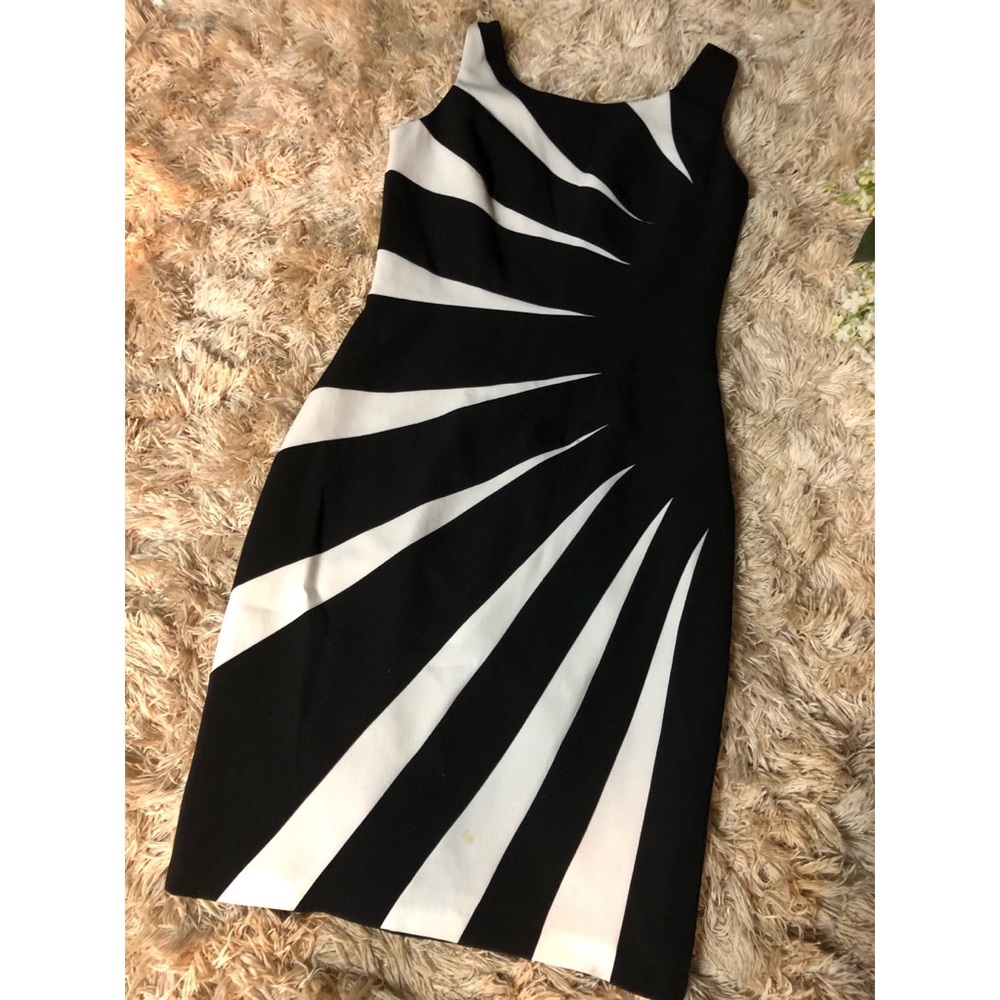 Black and white red carpet dress!